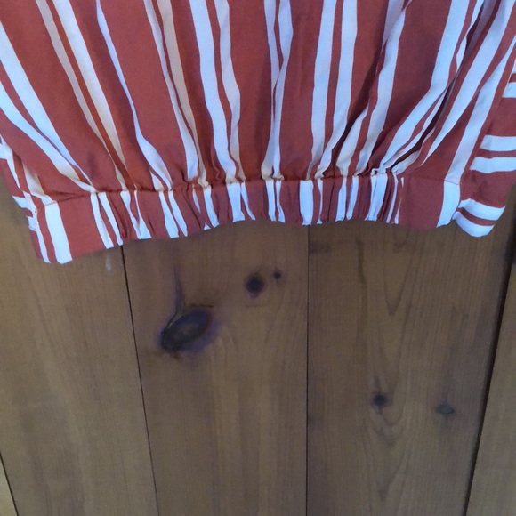 🔴Striped Button Up Top - Picture 6 of 6